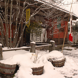冬の会津松本東西館